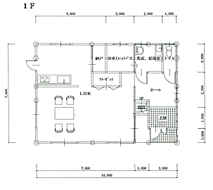 常設展示場／1F 間取り